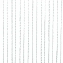 String-verhot 2 kpl 100x250 cm valkoinen