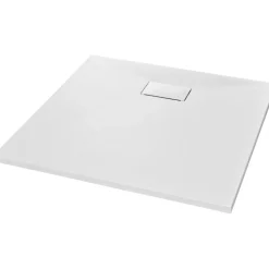 Suihkualusta 80x80 cm SMC valkoinen