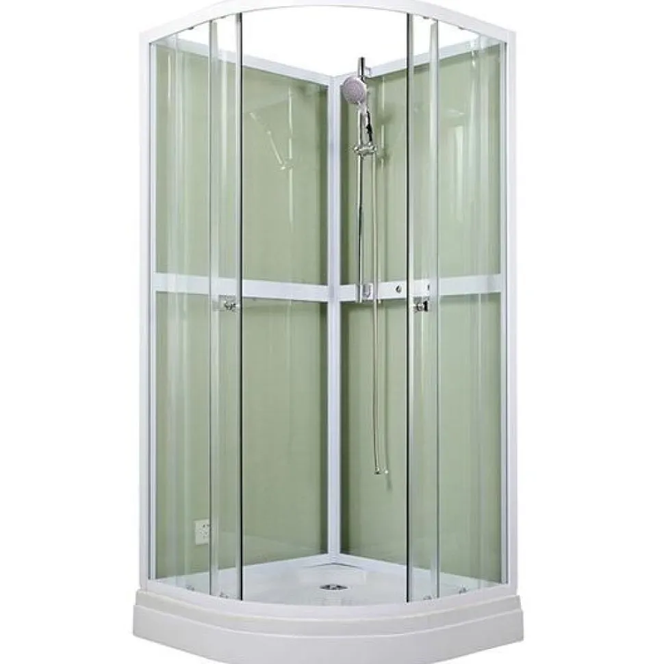 Suihkukaappi Sunwind Aurora Round 80 x 80 x 195 cm