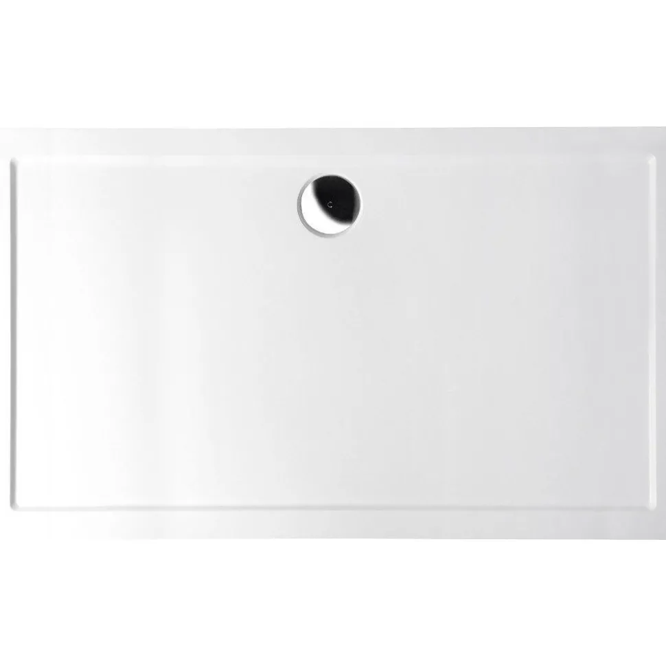 Suihkunurkan allas Interia Karia kivimassa 1200x700x40 mm oikea