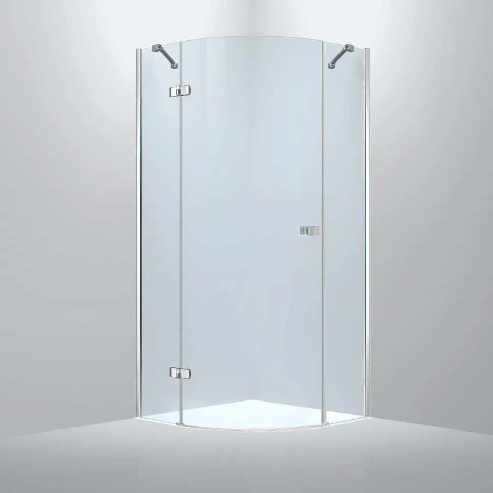 Suihkunurkka Bathlife Diskret 1000x1000 mm vasen kromi