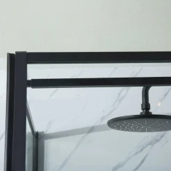 Suihkunurkka Bathlife Profil, 700-1000mm, musta, eri kokoja
