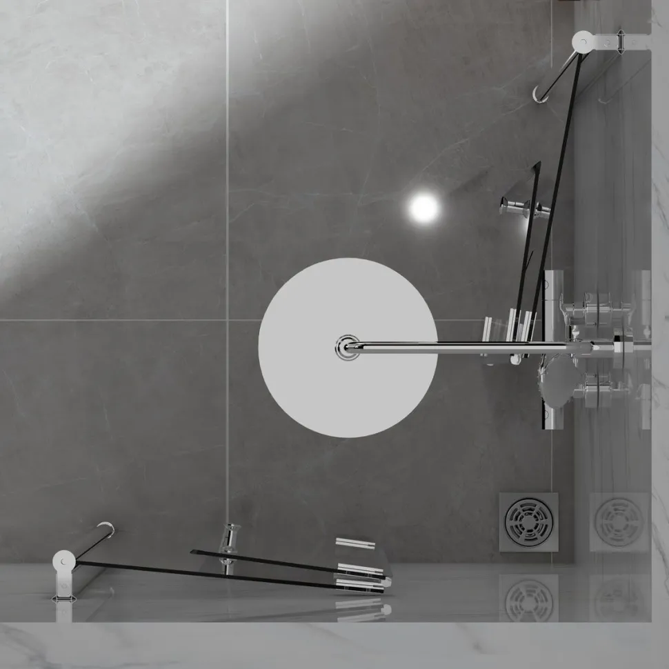 Suihkunurkka Bathlife Vikbar 900x900mm
