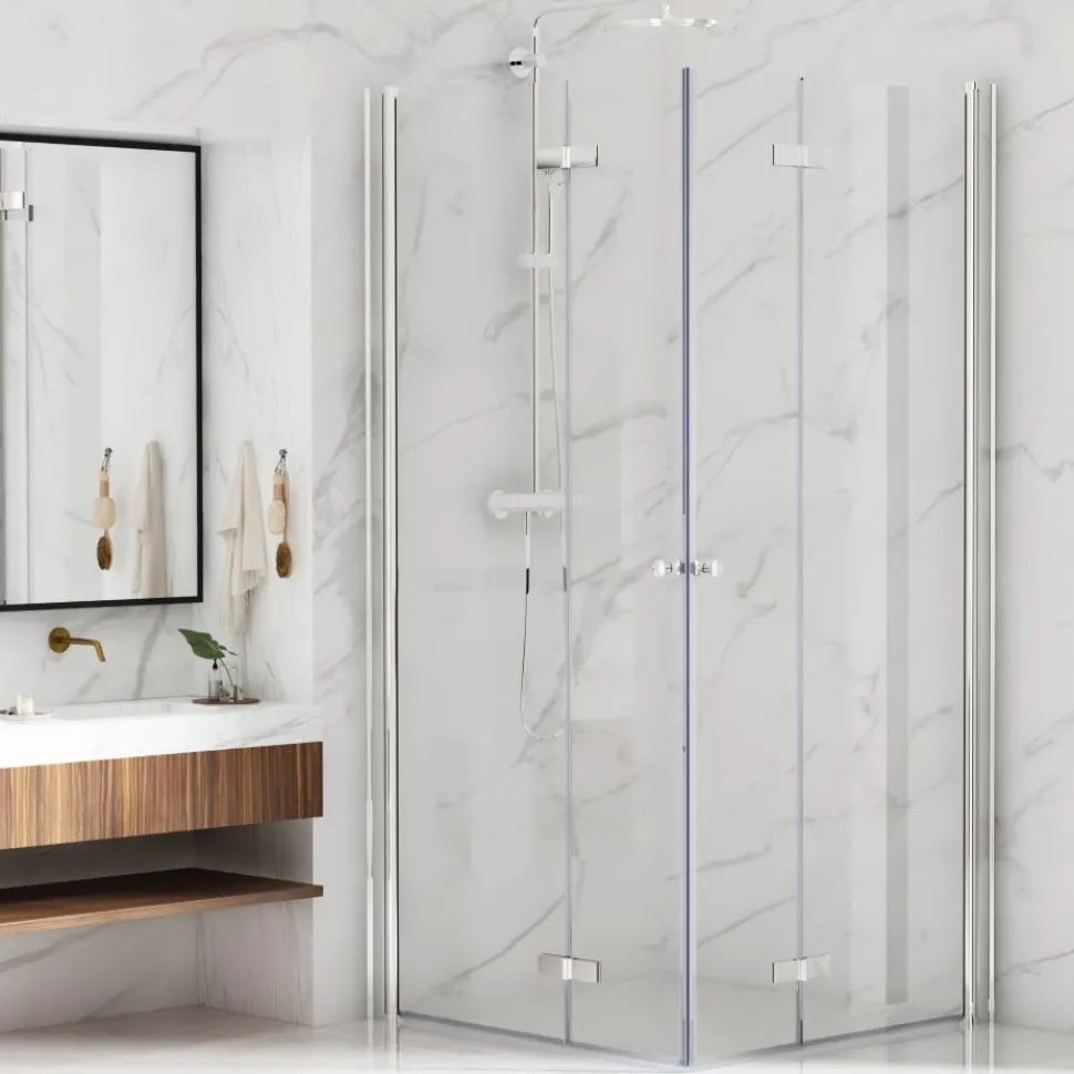 Suihkunurkka Bathlife Vikbar eri kokoja
