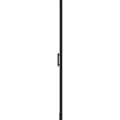 Suihkuovi karkaistu lasi 91x195 cm musta