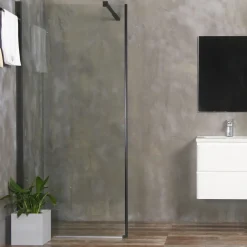 Suihkuseinä Bathlife Mångsidig P/P suora, eri vaihtoehtoja