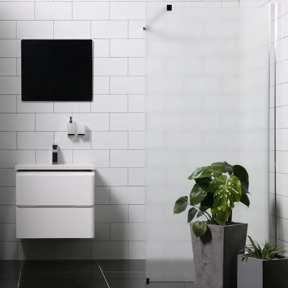 Suihkuseinä Bathlife Mångsidig P/P suora, eri vaihtoehtoja