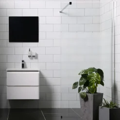 Suihkuseinä Bathlife Mångsidig P/P suora, eri vaihtoehtoja