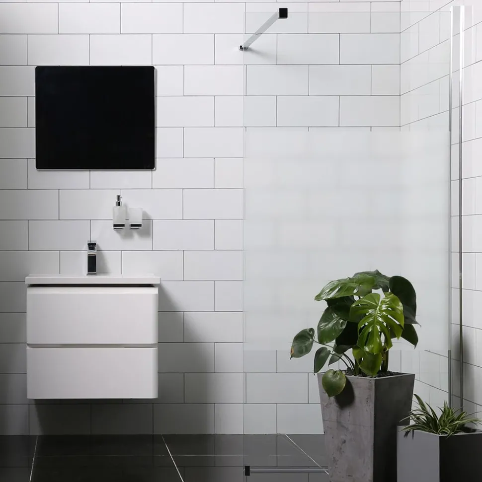 Suihkuseinä Bathlife Mångsidig P/P suora, eri vaihtoehtoja