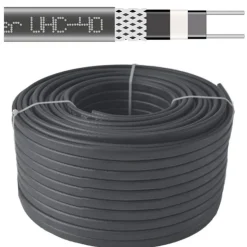 Sulanapitokaapeli itsesäätyvä Grand Meyer UHC‑40, 40 W/m, 100m, musta