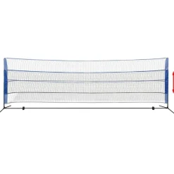 Sulkapalloverkko ja sulkapallot, 500x155cm