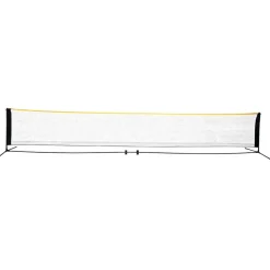 Sulkapalloverkko React Korkeus Säädettävä, sis. kantolaukku ja maakiilat, 500x80 cm