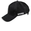 Suojalippalakki Uvex U-Cap Sport, pitkä lippa, musta, 60–63 cm