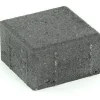Suojatiekivi Rudus Kartanonoppa 80 138x138x80 mm sileä musta