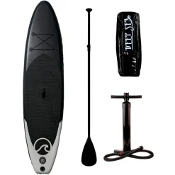 SUP-lautasetti Deep Sea Pro ilmatäytteinen 300 cm 15 PSI musta