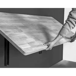 Taittokannake pöydälle Pisla 2kpl 560x580mm musta