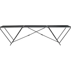 Taittuva tapetointipöytä mdf ja alumiini 300x60x78 cm