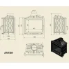 Takkasydän Kratki Antek 10 kW