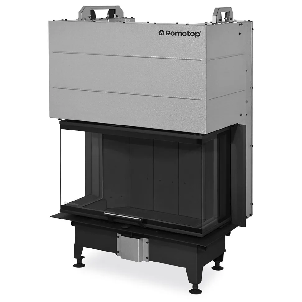Takkasydän Romotop Heat C 3G L 80.52.31.26, 9,9 kW, musta