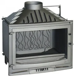 Takkasydän Selenic 700 hormiventtiilillä, 10 kW, harmaa/malmi, 125 kg