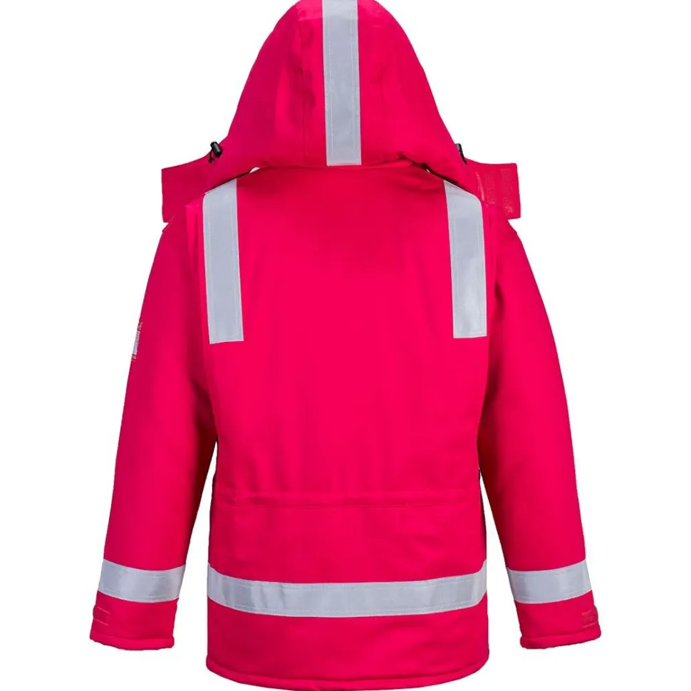 Talviparkatakki Portwest FR59 Bizflame punainen