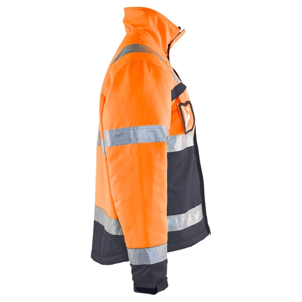 Talvitakki Blåkläder 4862 Highvis huomio-oranssi/harmaa