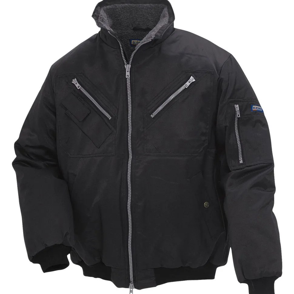 Talvitakki Blåkläder pilotti 4805 musta