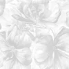 Tapetti Decor Maison Belle 5339-1, non-woven, ruusu, romanttinen, vaalea/harmaa