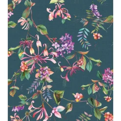 Tapetti Flora köynnös, vinyylipinta, eri värejä