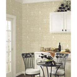 Tapetti Galerie Kitchen Elements CK36632, teksti, vintage, beige