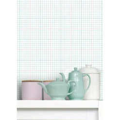 Tapetti Mini Moderns Homework, paperi, ruutu