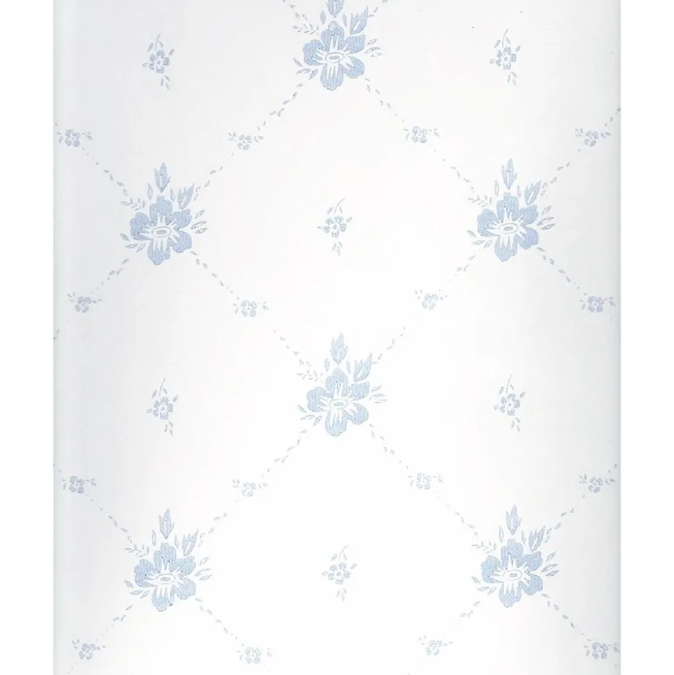 Tapetti Sandudd Isoäidin aikaan 4836-1, non-woven, maalaisromanttinen, valkoinen/sininen