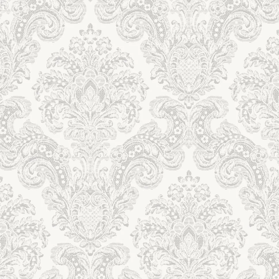 Tapetti Sandudd Rolleri 11 5390-2, 0.53x11.2m, ornamentti, harmaa