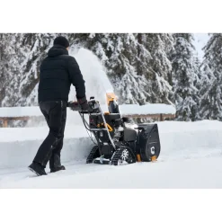 Telalumilinko Stiga ST 976 T hydrostaattivaihteistolla sähköstartilla + lämpökahvat