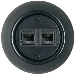 Telerasia Schneider Electric Renova 2xRJ45, Cat 6, valkoinen
