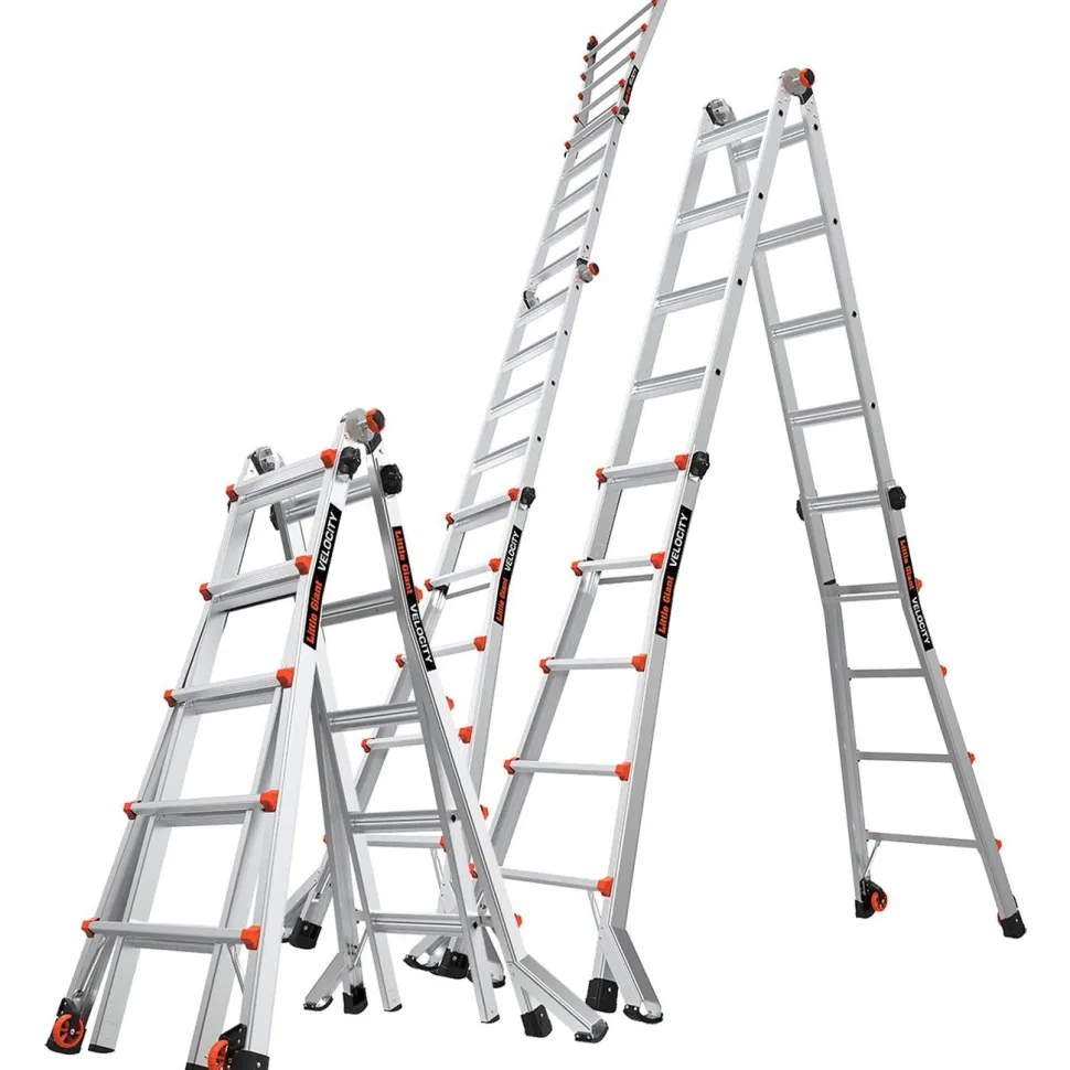 Teleskooppitikkaat Tikli 41LG102 5/9-askelmaa 5,7 m/1,69-2,89 m