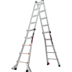 Teleskooppitikkaat Tikli 41LG102 5/9-askelmaa 5,7 m/1,69-2,89 m