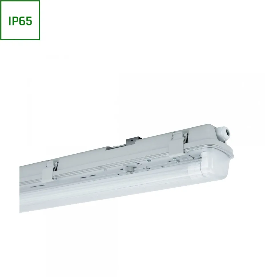 Teollisuusvalaisin Spectrum Limea LED-putki G13 1x120cm IP65 1320x75x90mm tiivistetty harmaa