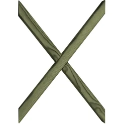 Terassielementti Ristikko puolikasaitaan T35 vihreä