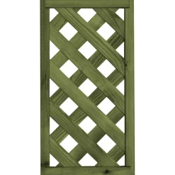 Terassielementti Sisäritilä puolikasaitaan T27 300x570 mm vihreä