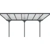 Terassikatos Fornorth, 435x300x225-270 cm, harmaa