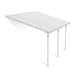 Terassikatos Palram-Canopia Feria 3 x 4,3 m valkoinen/kirkas