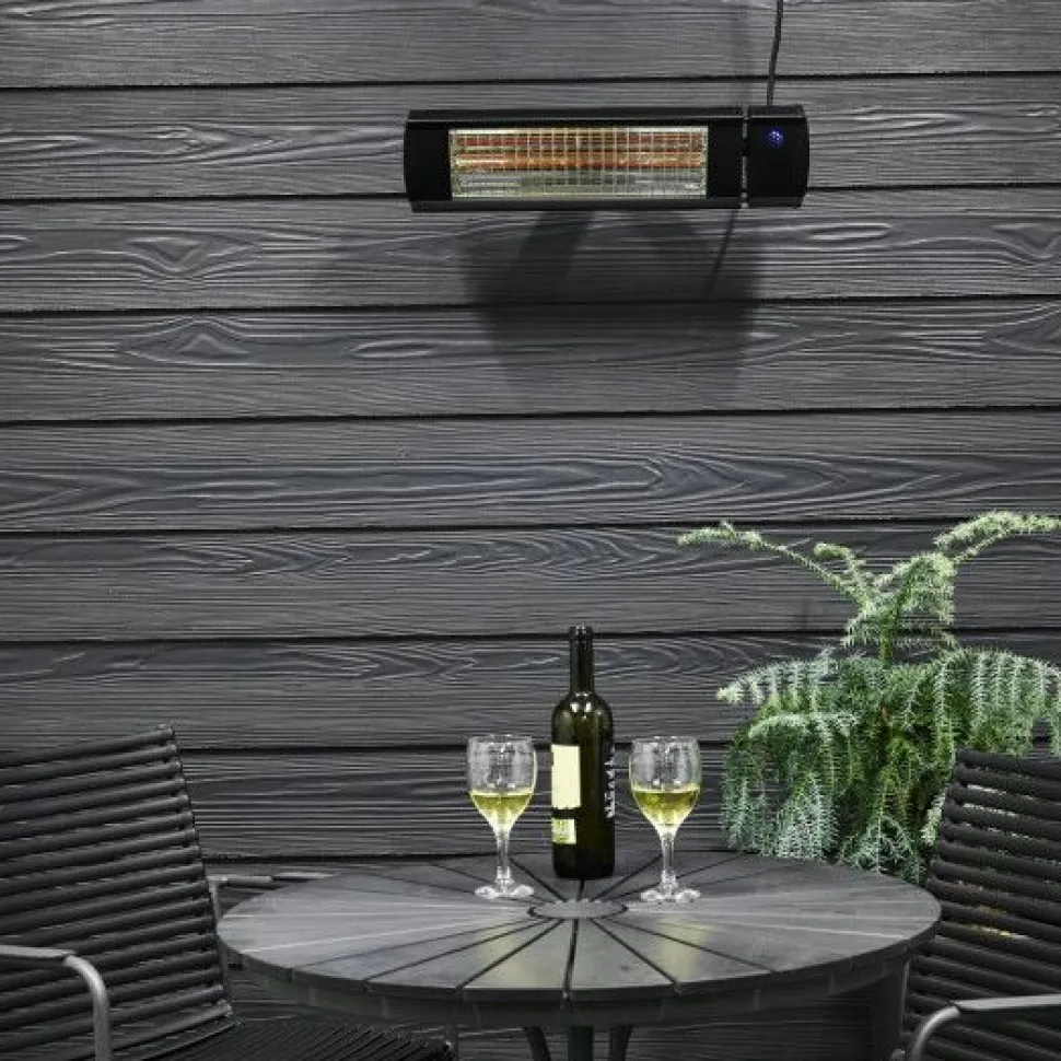 Terassilämmitin HEAT1 Eco High-line 660-2000W kaukosäädin eri värejä