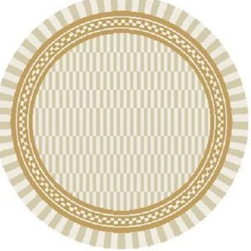 Terassimatto Hillerstorp Rory, Ø120cm, keltainen