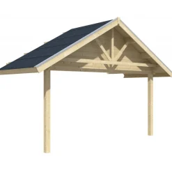 Terassin katos Skan Holz Toronto kesämökeille 12,1 m²