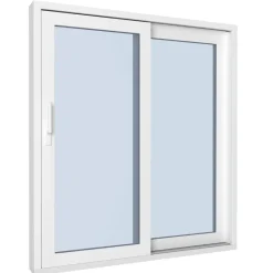 Terassin liukovi Seicom Excellent 184mm, 2-osainen, 3-lasinen, puu, mittatilausovi