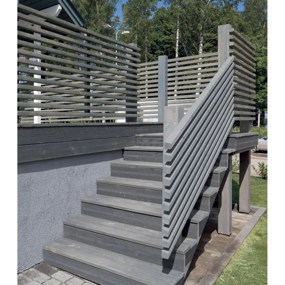 Terassin runkopuu 48x148x2395mm, kestopuu, A, vihreä