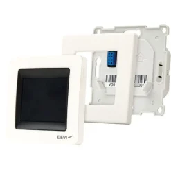 Termostaatti DEVIreg Touch kirkkaanvalkoinen