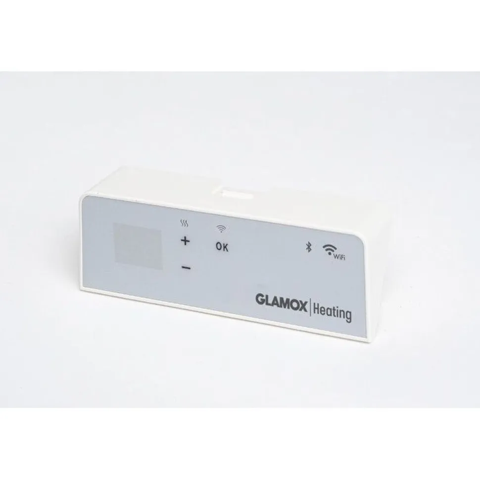Termostaatti Glamox Heating WT2, wifi, sopii Glamox Heating H40 ja H60 -lämmittimille