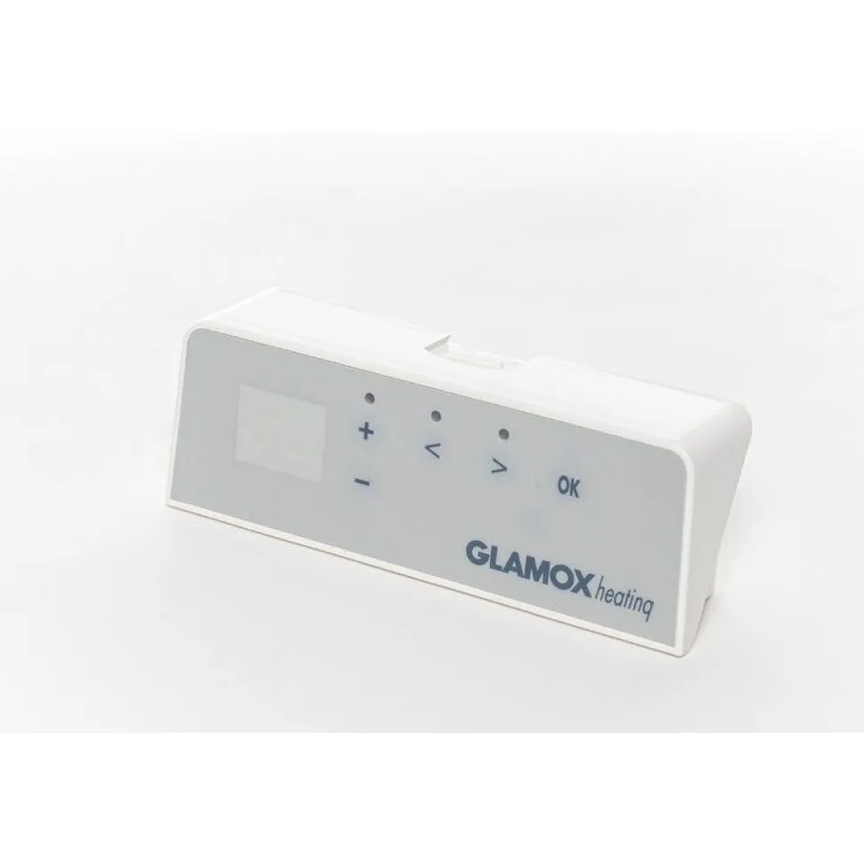 Termostaatti Glamox Heating DT, digitaalinen, sopii Glamox Heating H40 ja H60 -lämmittimille